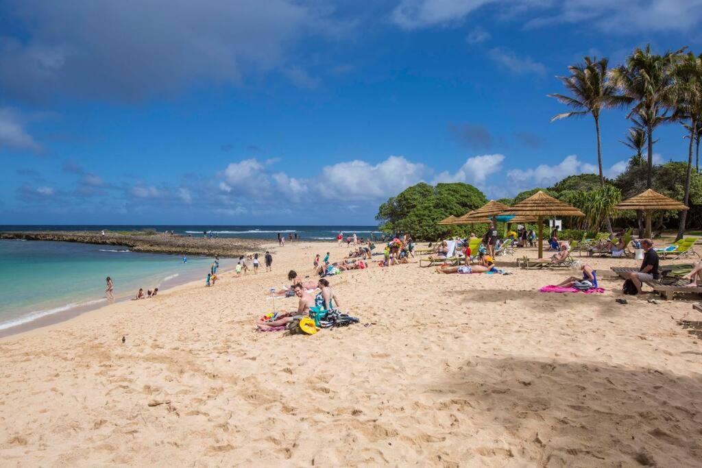 Beach Cozy North Shore Turtle Bay Condo كاهوكو المظهر الخارجي الصورة